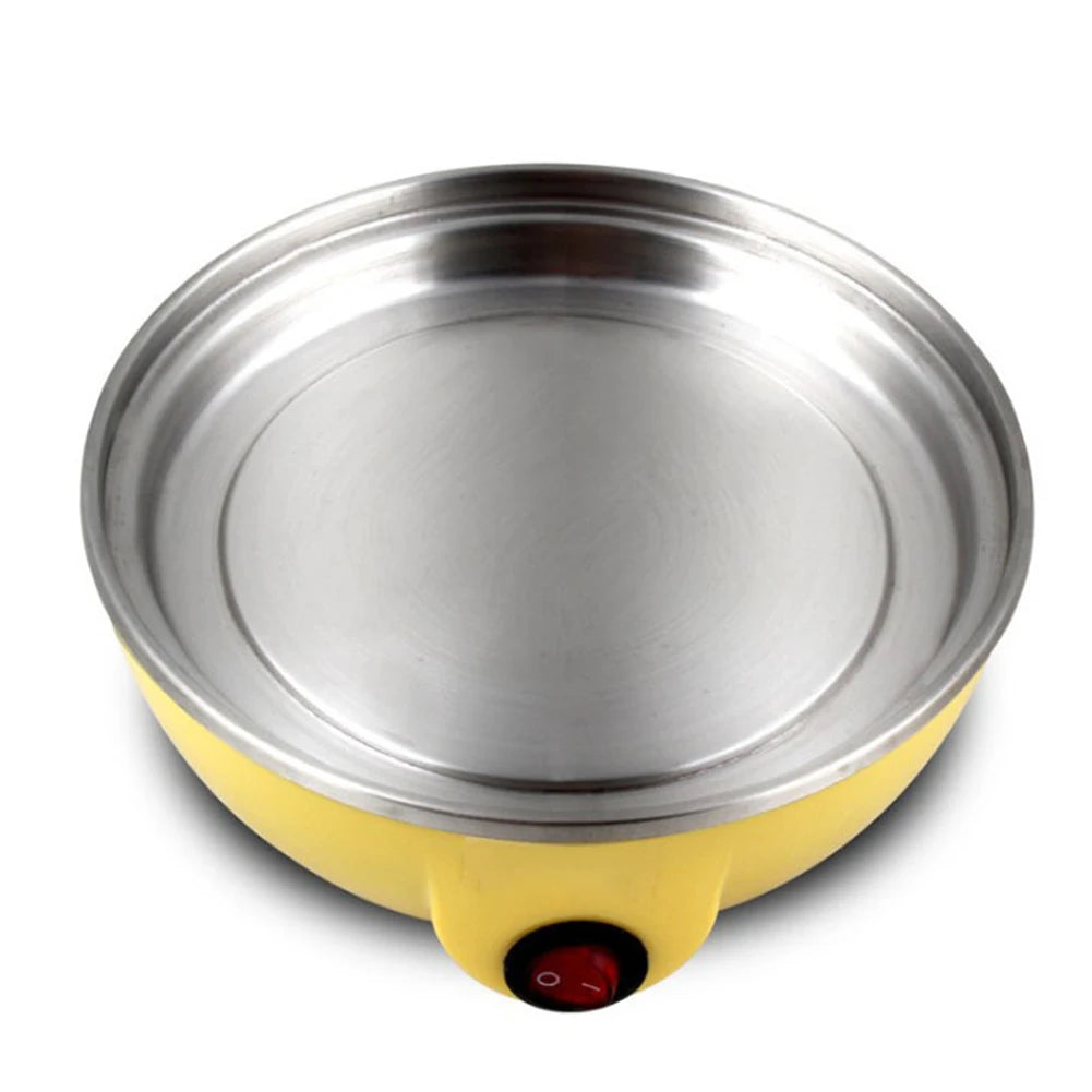 110V/220V Electric Egg Boiler Rapid Heating Mini Kitchen Poacher Auto-Off Portable Milk Steamer for Cooking Breakfast Machine