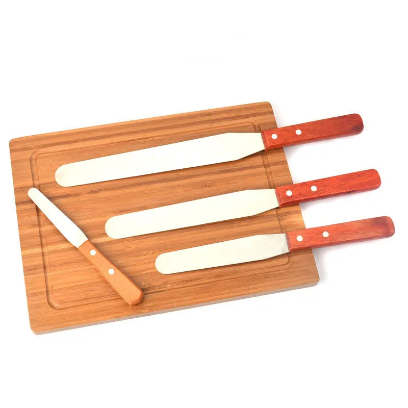 4/6/8/10 Inch Cake Spatula Butter Cream Icing Frosting Knife Smoother Stainless Steel Pastry Cake Decoration Tool Kitchen Gadget