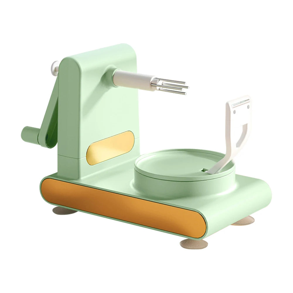 Manual Vegetable Peeling Machine Stainless Steel Blades Multifunctional Hand Crank Fruit Peeler Perfect Gifts Household Supplies