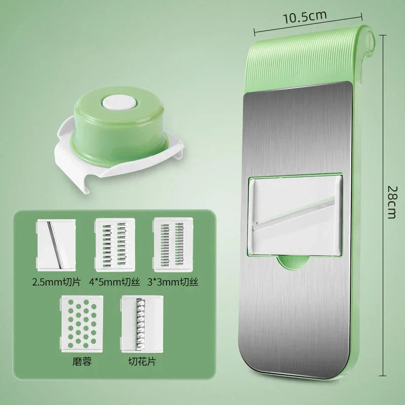 Vegetable Cutter Grater for Vegetables Slicers Shredders Multi Slicer Peeler Carrot Fruit 7 in 1 Vegetable Cutting Kitchen Tools