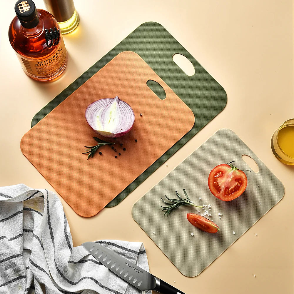 1/3Pcs PP Cutting Boards for Kitchen Classification Chopping Board Food Grade Cutting Mat Serving Tray Fruit Meat Chopping Board