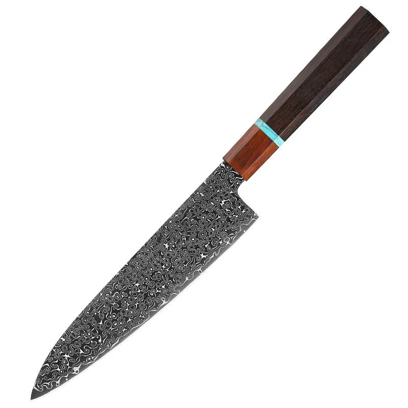 VG10 Damascus Blade Chef Knife for Cross-border Sales
