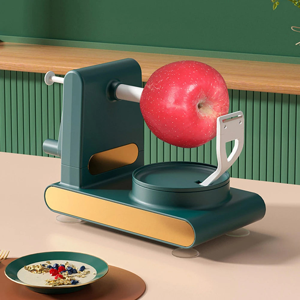 Manual Vegetable Peeling Machine Stainless Steel Blades Multifunctional Hand Crank Fruit Peeler Perfect Gifts Household Supplies