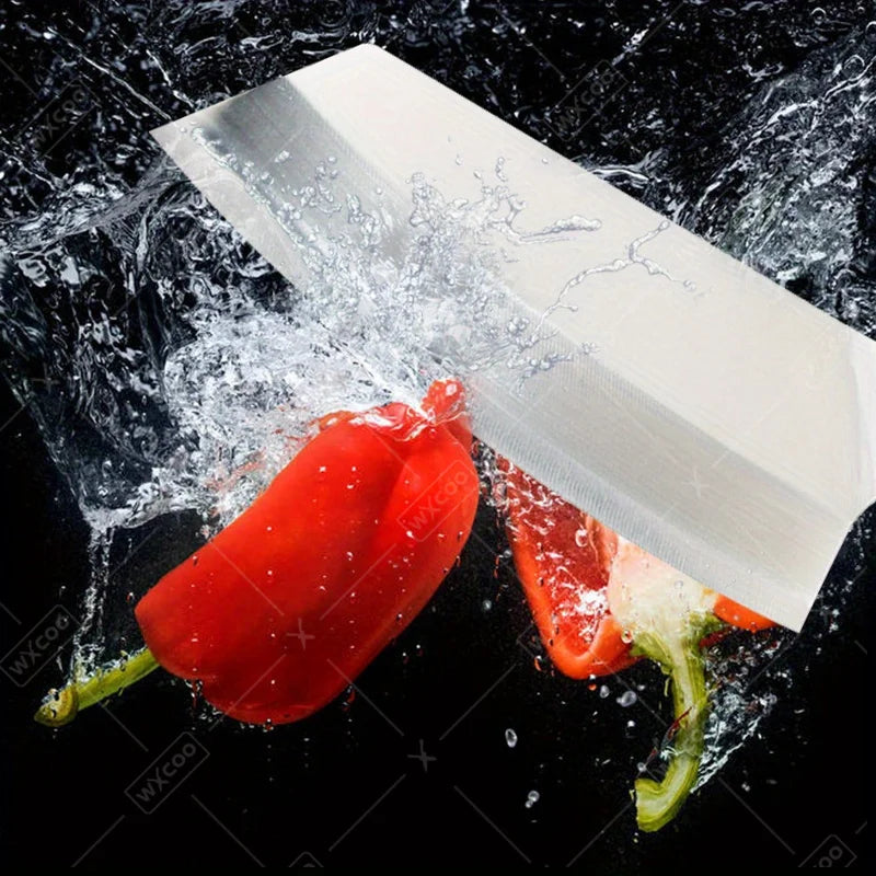 1PC 3PCS Kitchen Chef Knife Stainless Steel Meat Cleaver Sharp Slicing Knife Boning Knife Handmade Utility Knife Wood Handle