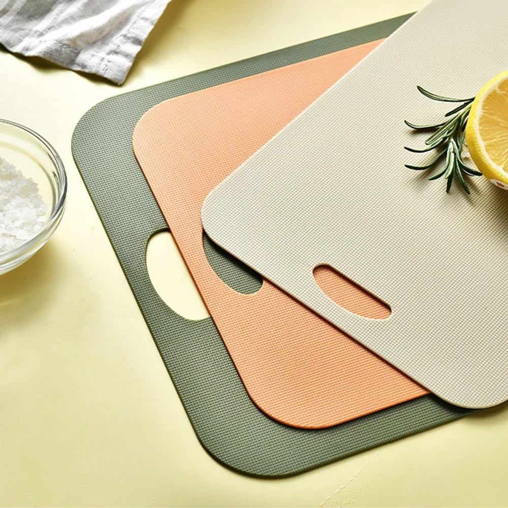 1/3Pcs PP Cutting Boards for Kitchen Classification Chopping Board Food Grade Cutting Mat Serving Tray Fruit Meat Chopping Board