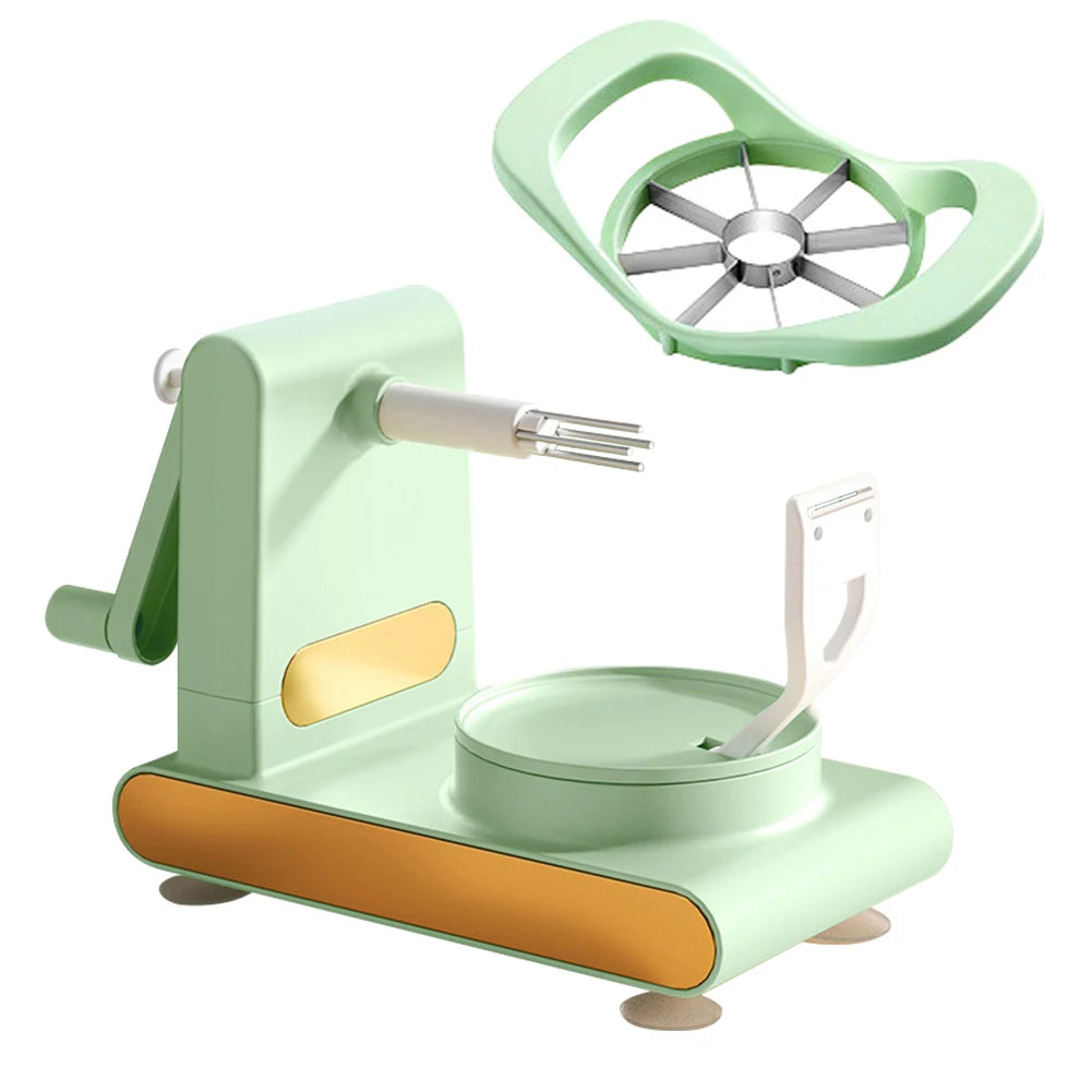Manual Vegetable Peeling Machine Stainless Steel Blades Multifunctional Hand Crank Fruit Peeler Perfect Gifts Household Supplies