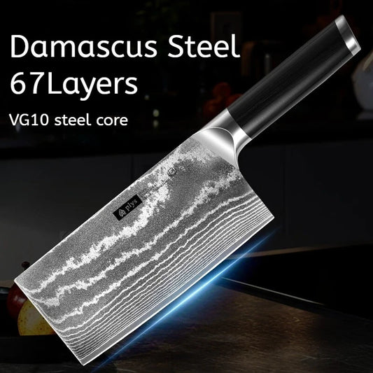 7-inch Professional Damascus Steel Chef Knife Ultra Sharp For Slicing Meat Cutting Knife, Fish Fillet Knife Kitchen knives