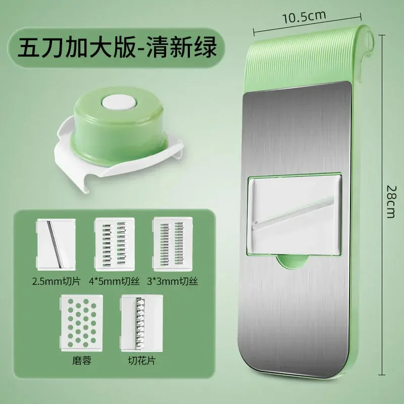 Vegetable Cutter Grater for Vegetables Slicers Shredders Multi Slicer Peeler Carrot Fruit 7 in 1 Vegetable Cutting Kitchen Tools