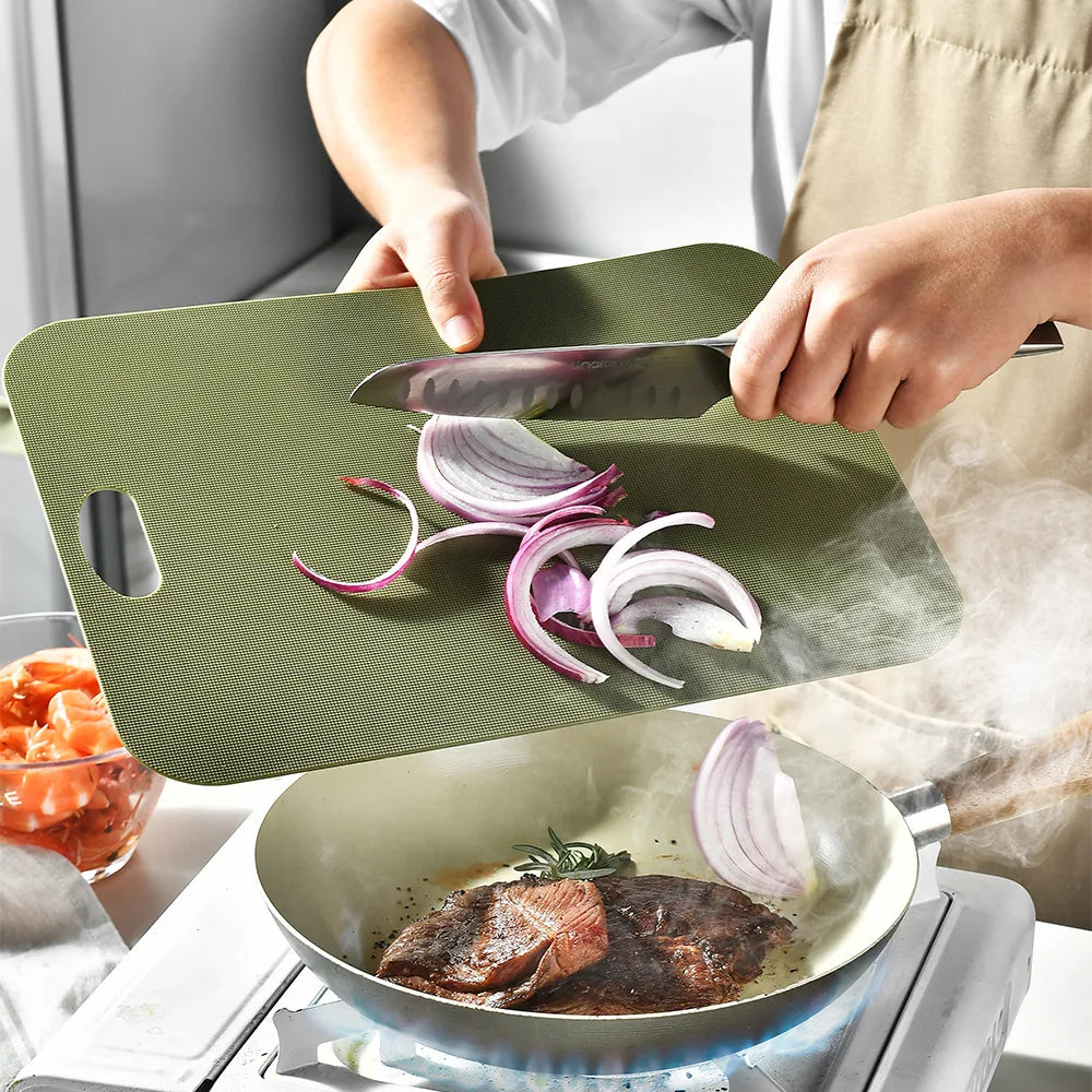 1/3Pcs PP Cutting Boards for Kitchen Classification Chopping Board Food Grade Cutting Mat Serving Tray Fruit Meat Chopping Board