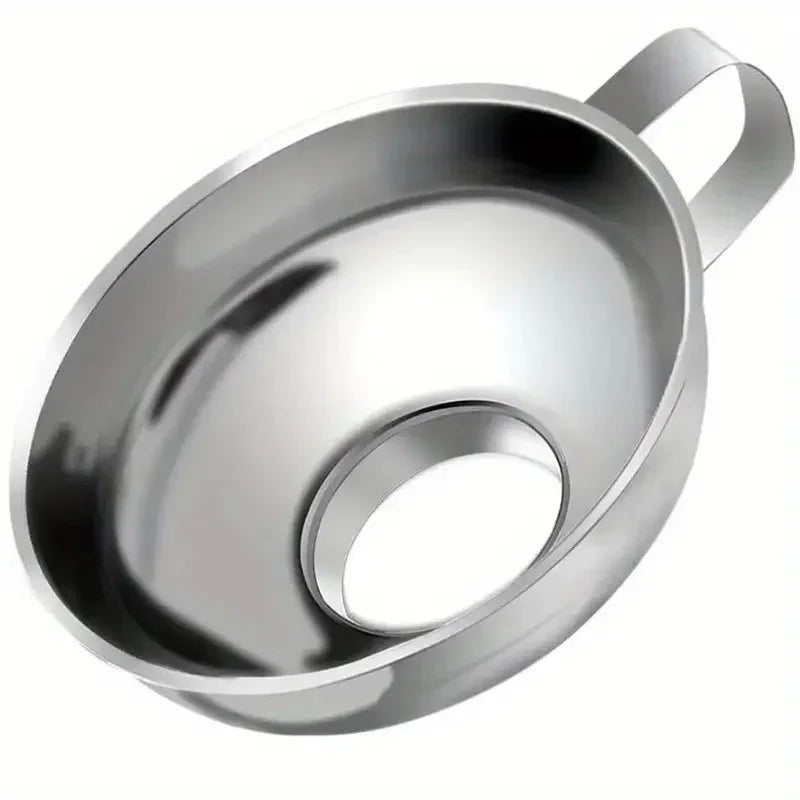Stainless Steel Filling Funnel Wide Mouth Jar Funnel with Handle for Wide Mouth Jars and Ordinary Mouth Jar Kitchen Filling Tool